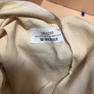 Louis Vuitton NeoNoé Monogram Empreinte Black Leather MM, Receipt Included